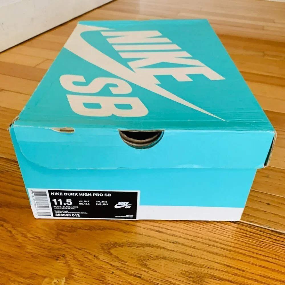 Nike SB Dunk High PRO SB Thermal Stitch 305050-012 Size 11.5 with Box
